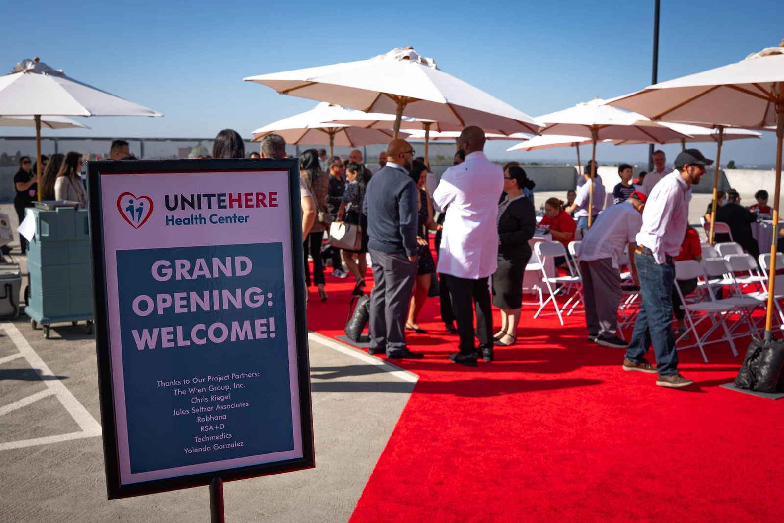 UNITE HERE Health Center Grand Opening 1